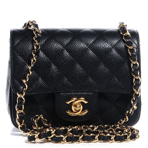 Chanel black quilted flap bag